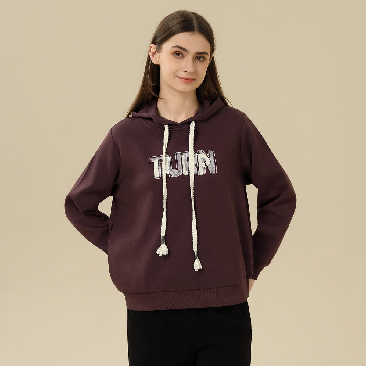 Embroidery Hoodie For Women