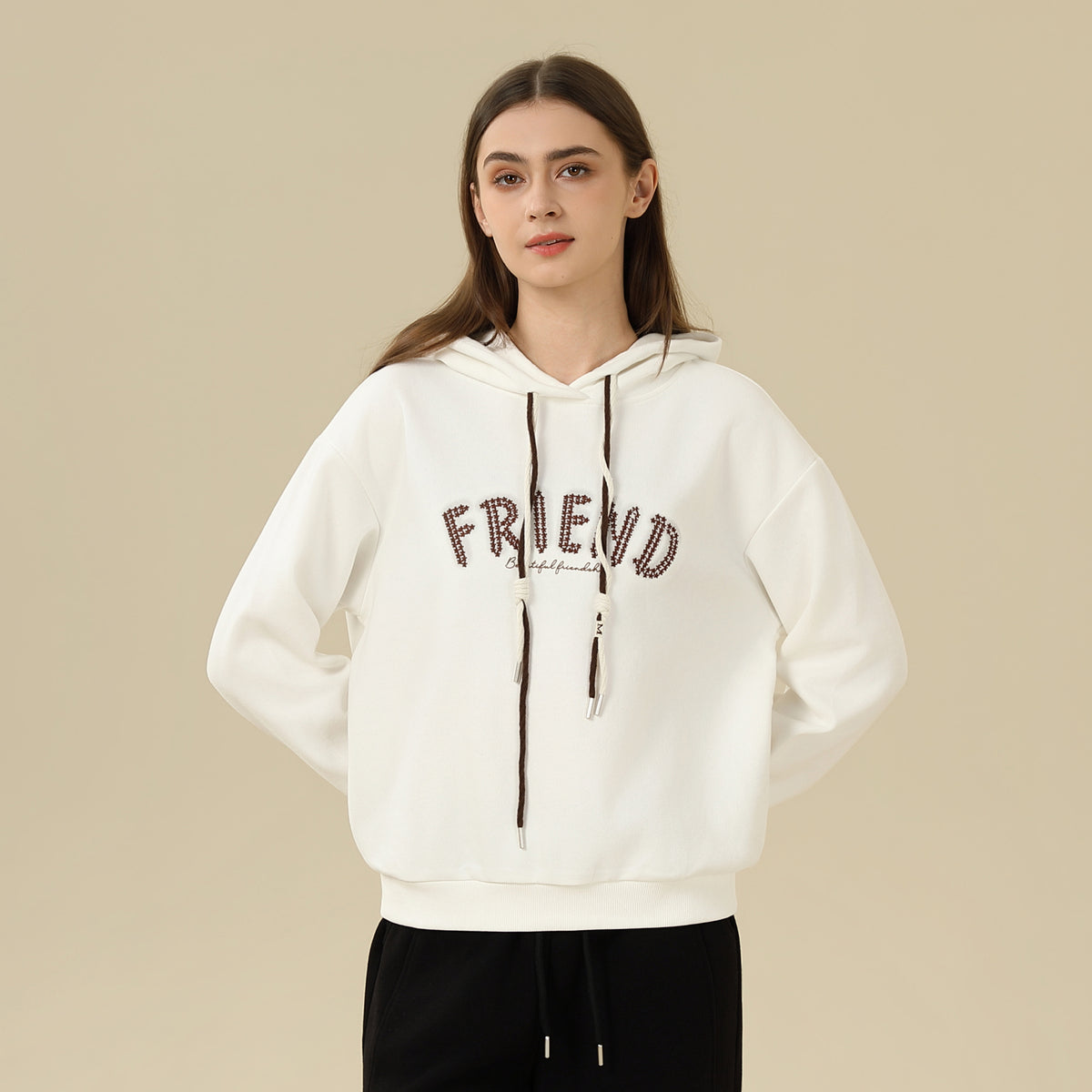 Embroidery Hoodie For Women
