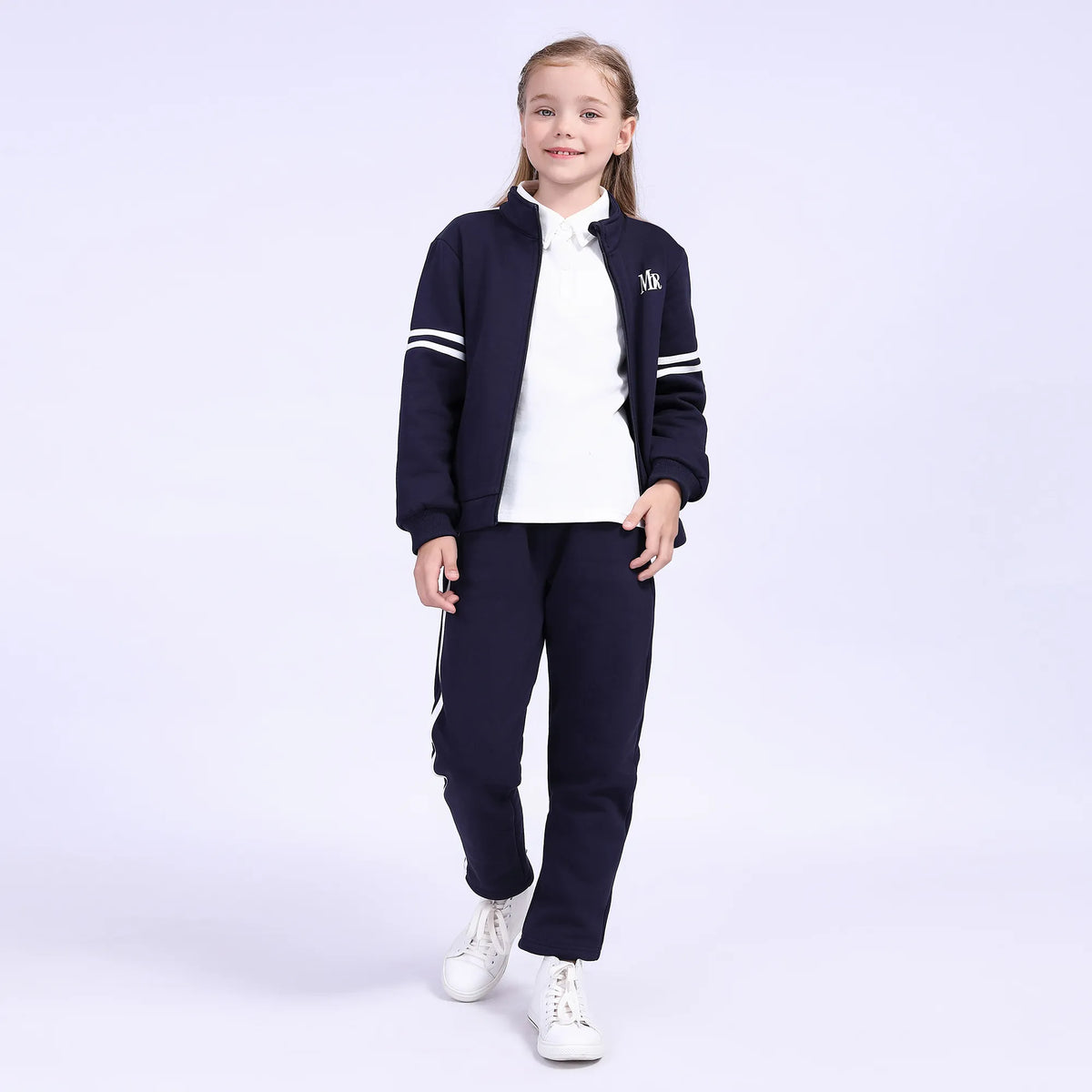 printed school jacket for girls image