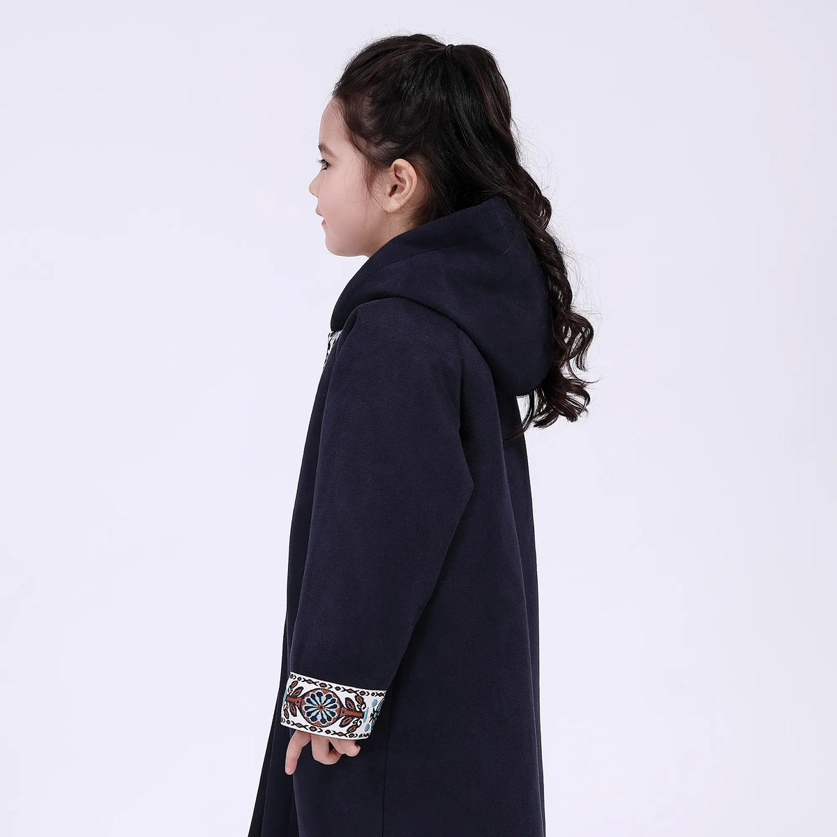 Embroidery Galabia Jacket For Girls