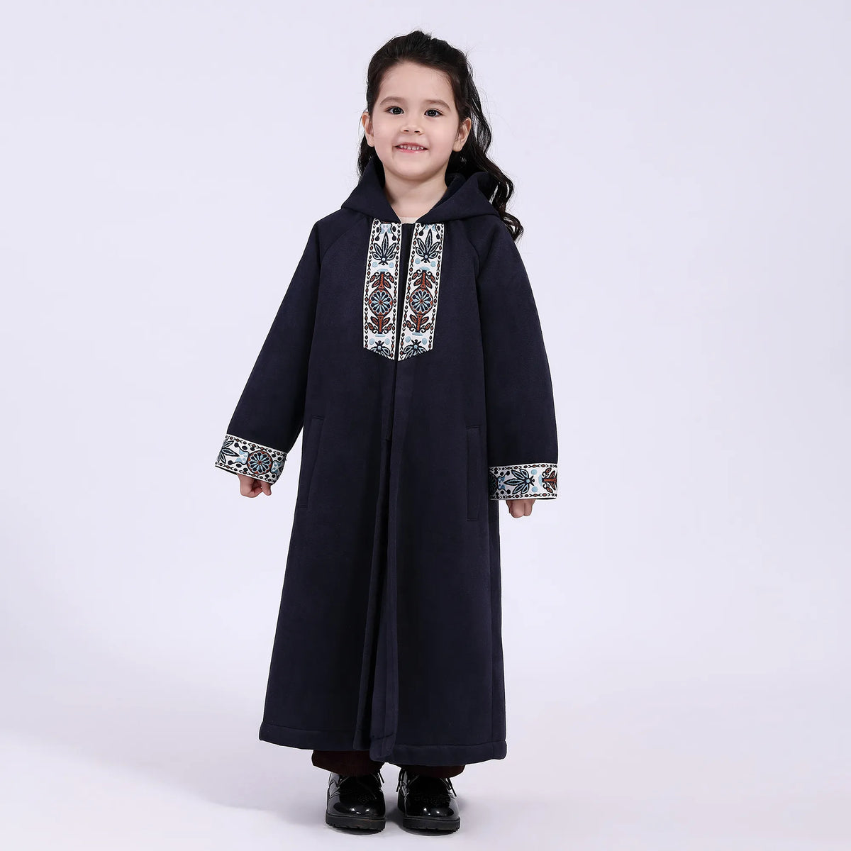 Embroidery Galabia Jacket For Girls