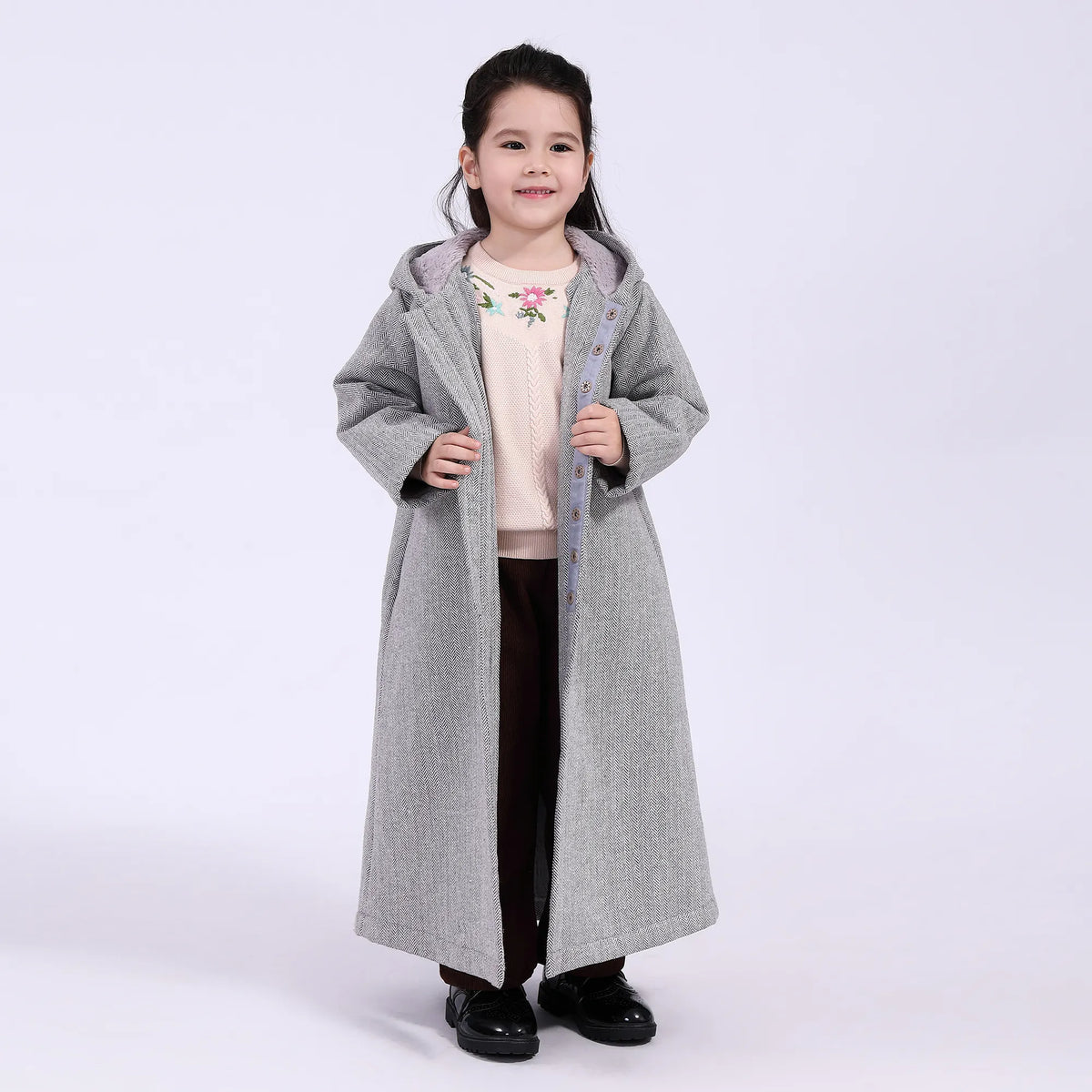 Plain Galabia Jacket For Girls