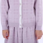 Casual Checked Jacket for Girls Image