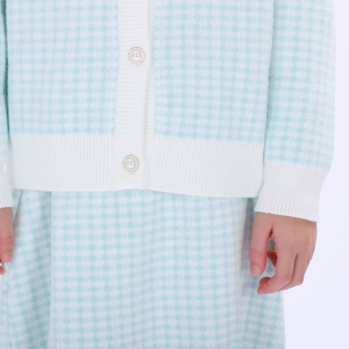 Casual Checked Jacket for Girls Image