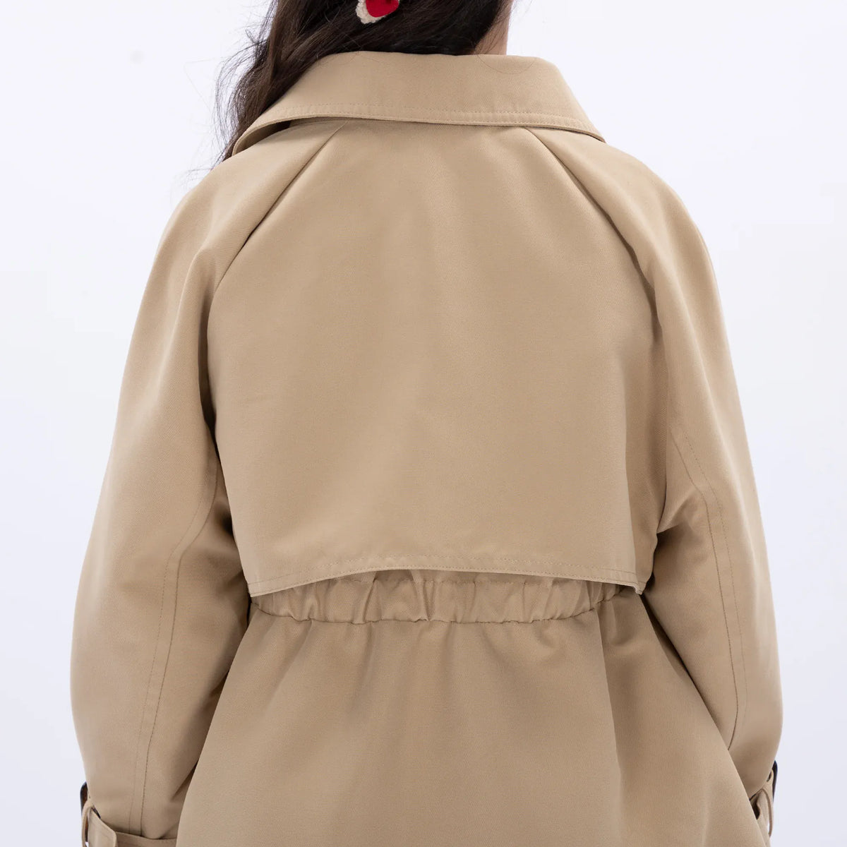 Casual Plain Jacket for Girls Image