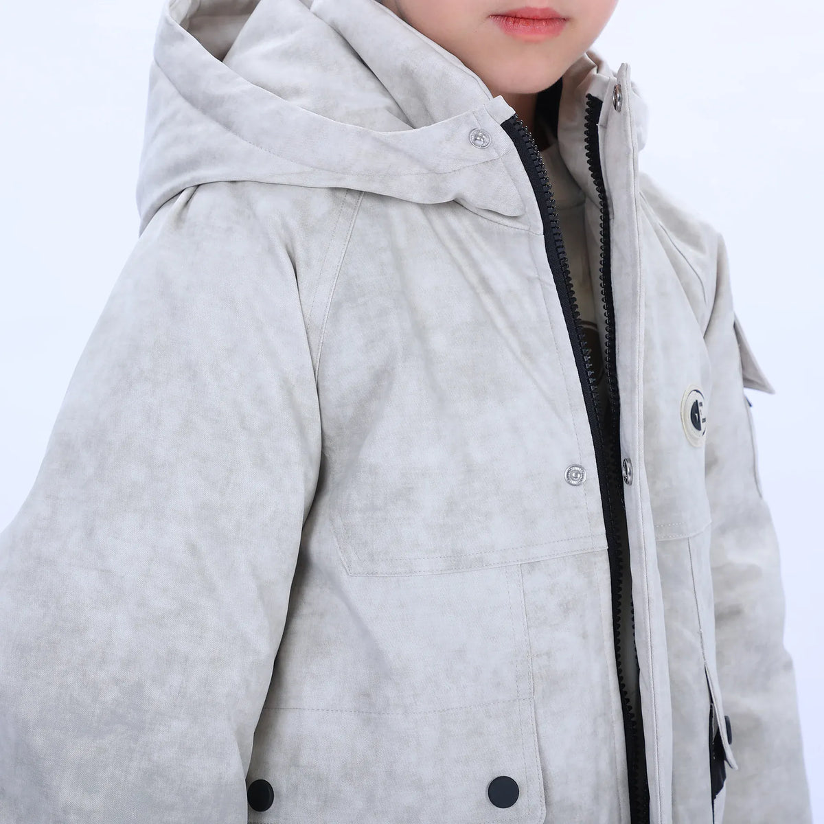 Casual Tie-Dye Jacket for Boys Image