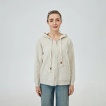 Solid Hoodie for Women Image