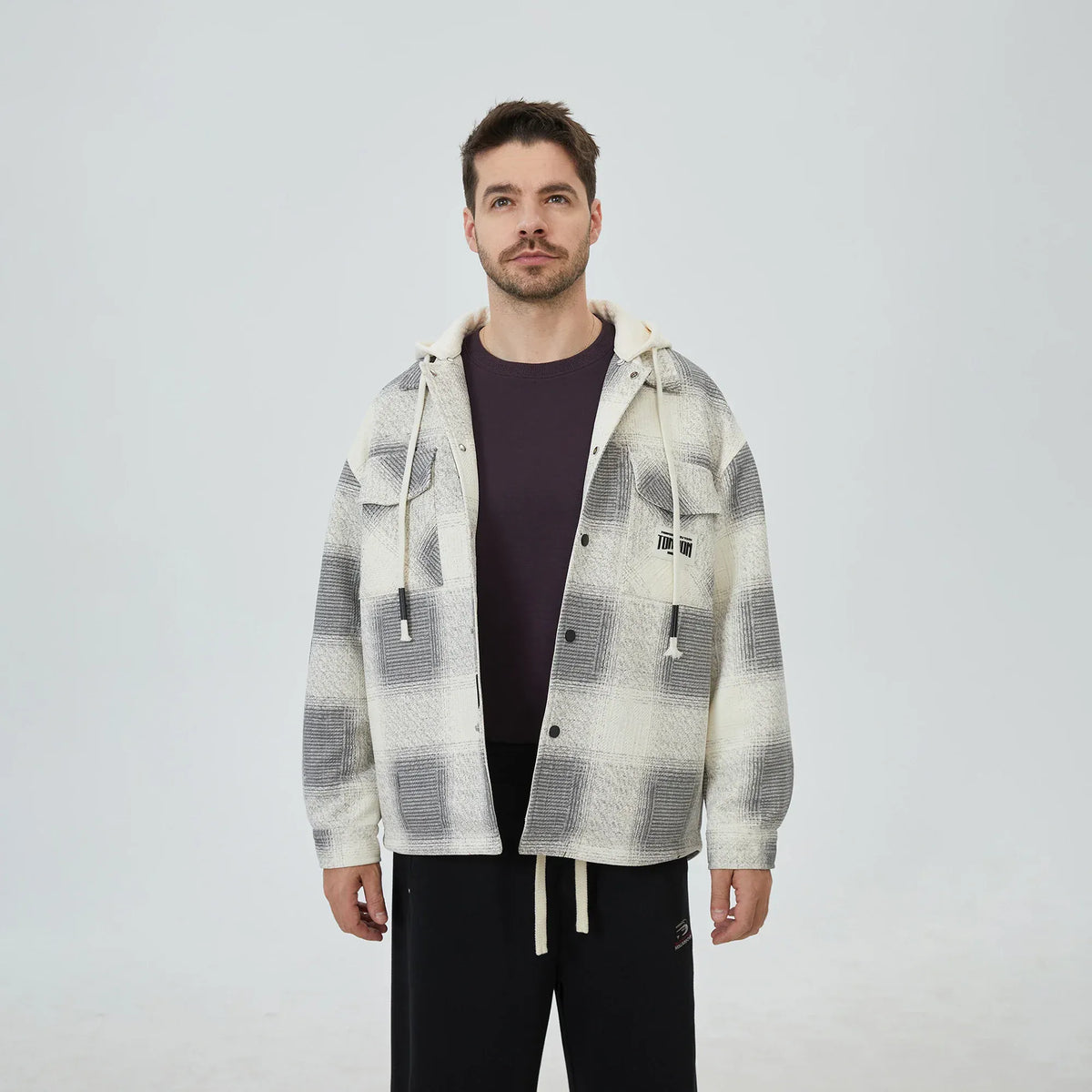 Checked Jacket for Men Image