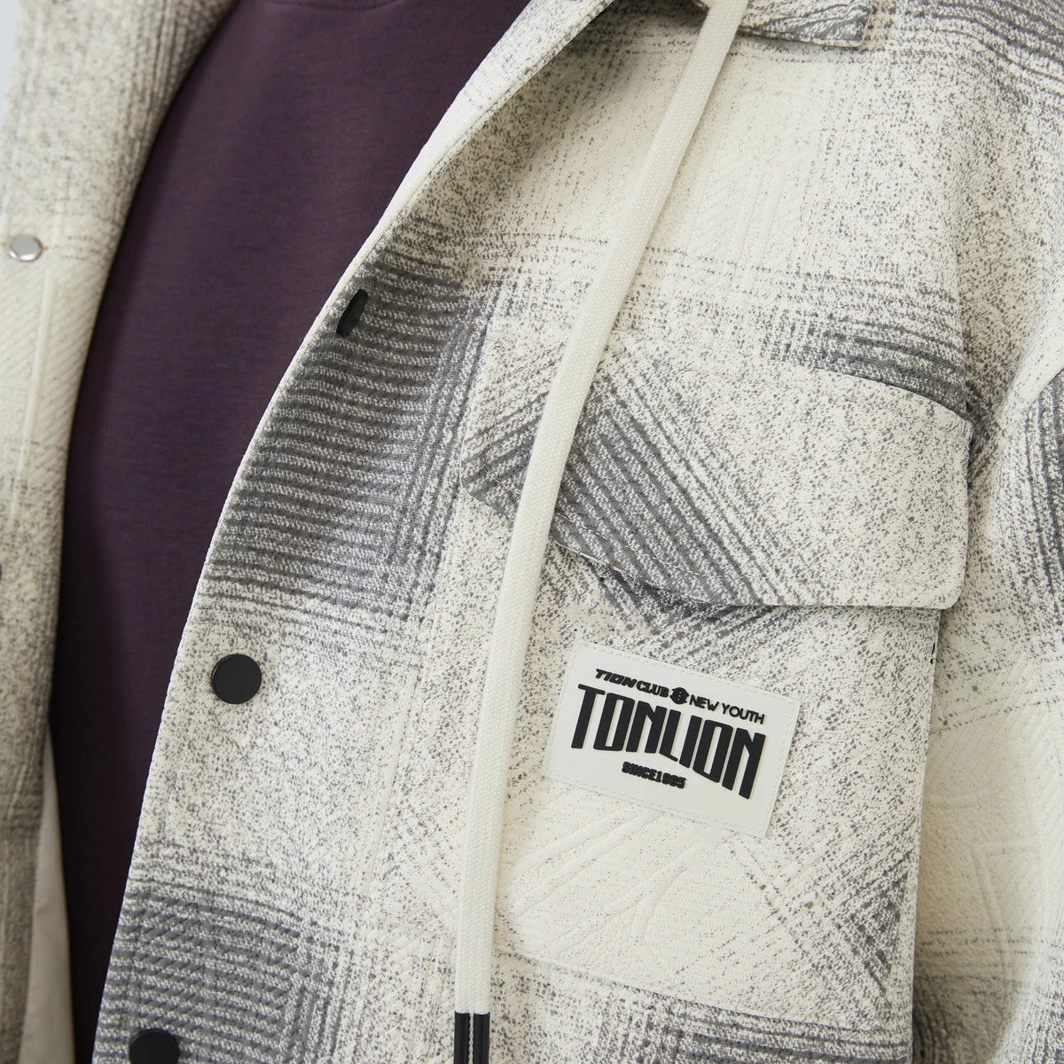 Checked Jacket for Men Image