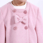 Casual Plain Jacket for Girls Image