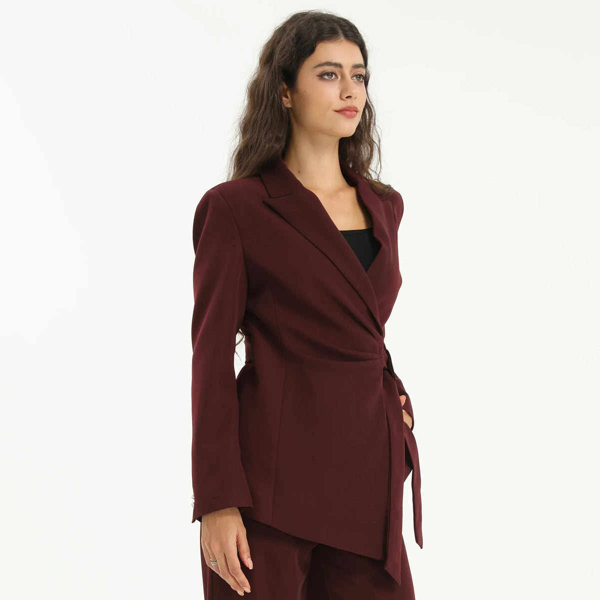 Elegant Plain Jacket for Women Image
