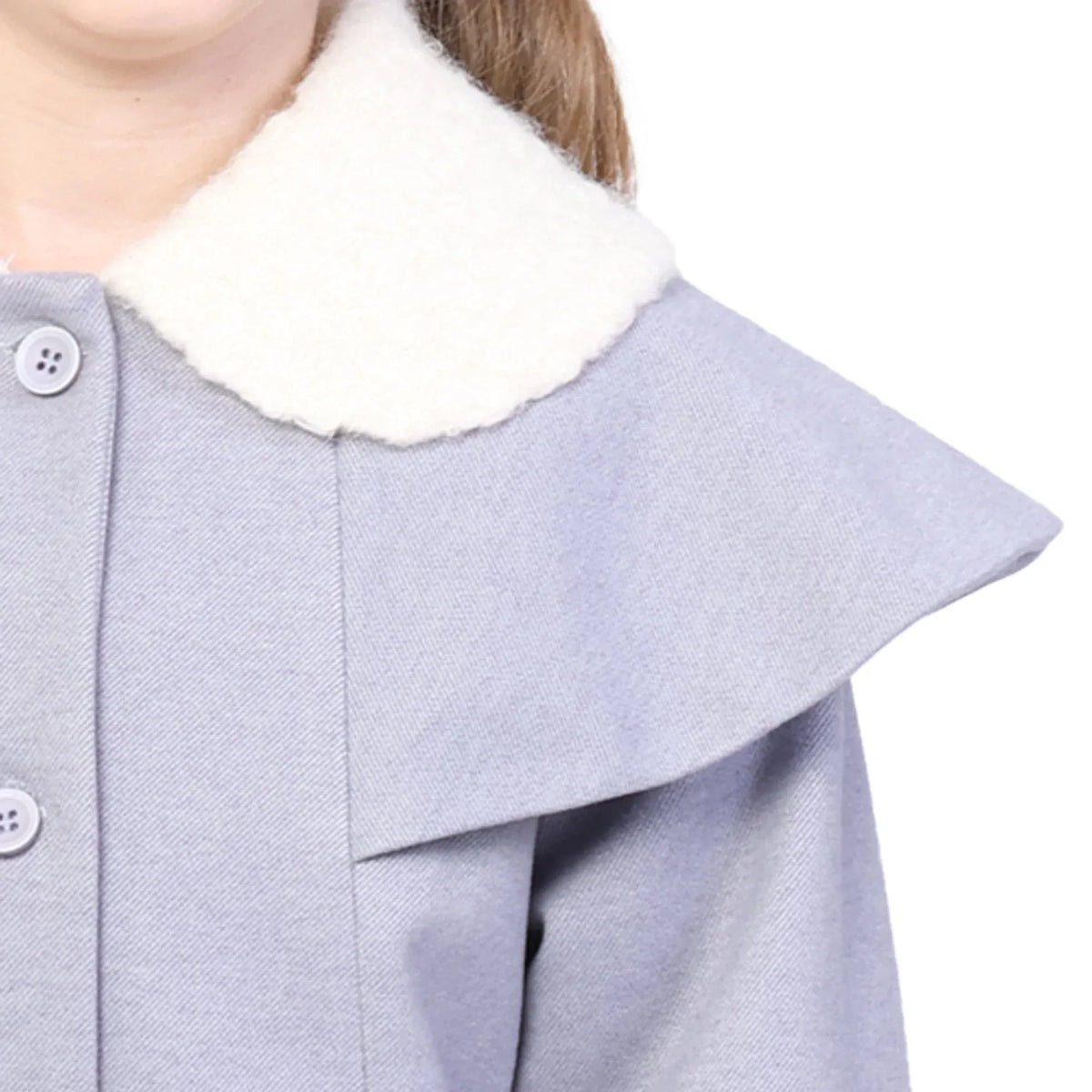 Solid Formal Jacket for Girls Image