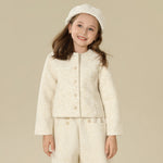 Solid Jacket For Girls