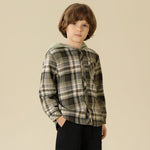 Checked Jacket For Boys