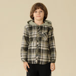 Checked Jacket For Boys