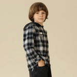 Checked Jacket For Boys