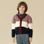 Color-Blocked Jacket For Boys