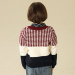 Color-Blocked Jacket For Boys
