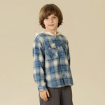 Checked Jacket For Boys