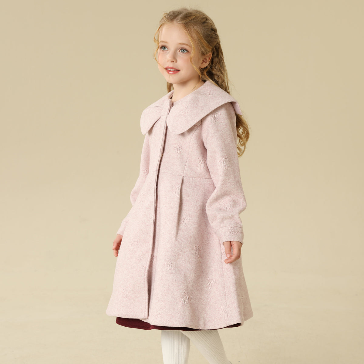 Solid Jacket For Girls