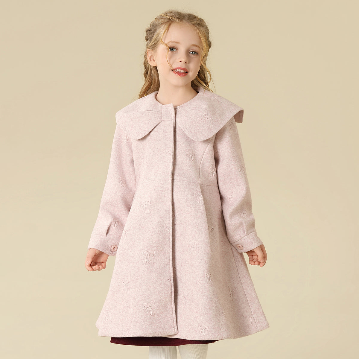 Solid Jacket For Girls