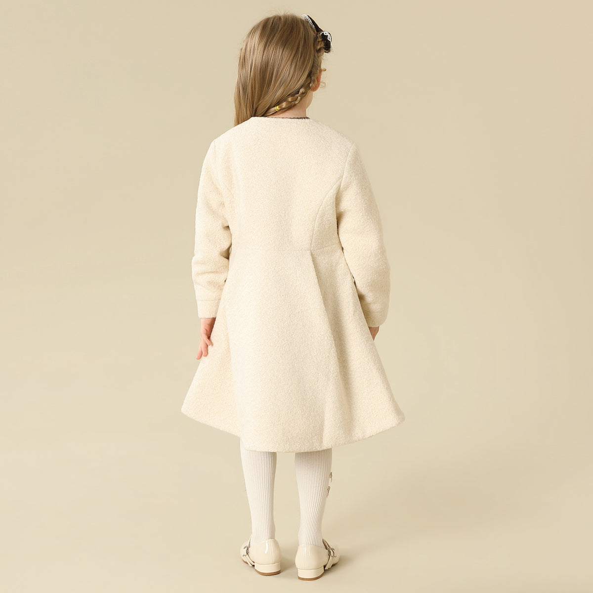 Solid Jacket For Girls