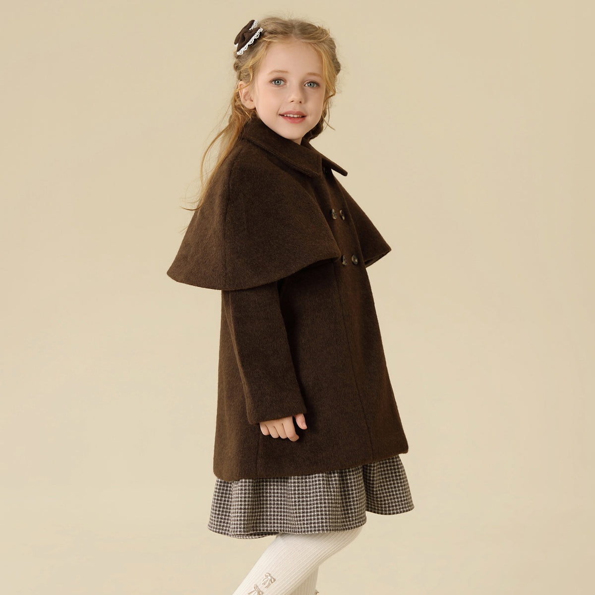 Solid Jacket For Girls