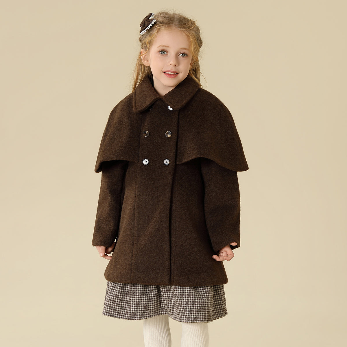 Solid Jacket For Girls