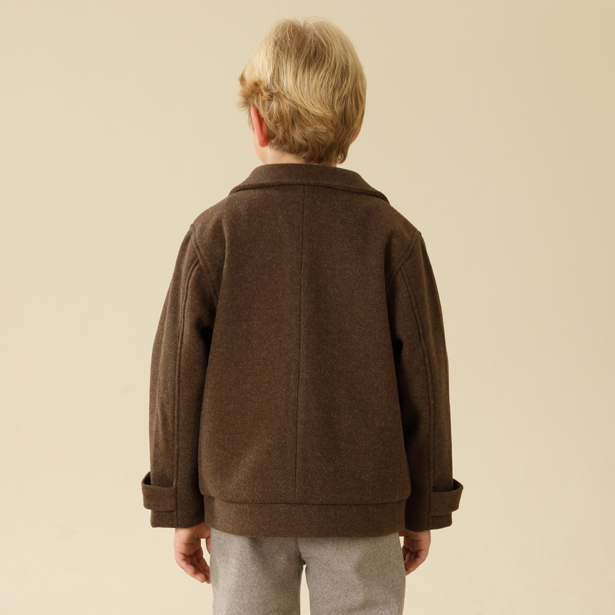 Solid Jacket For Boys