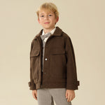 Solid Jacket For Boys