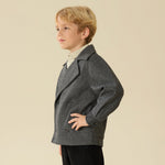Solid Jacket For Boys