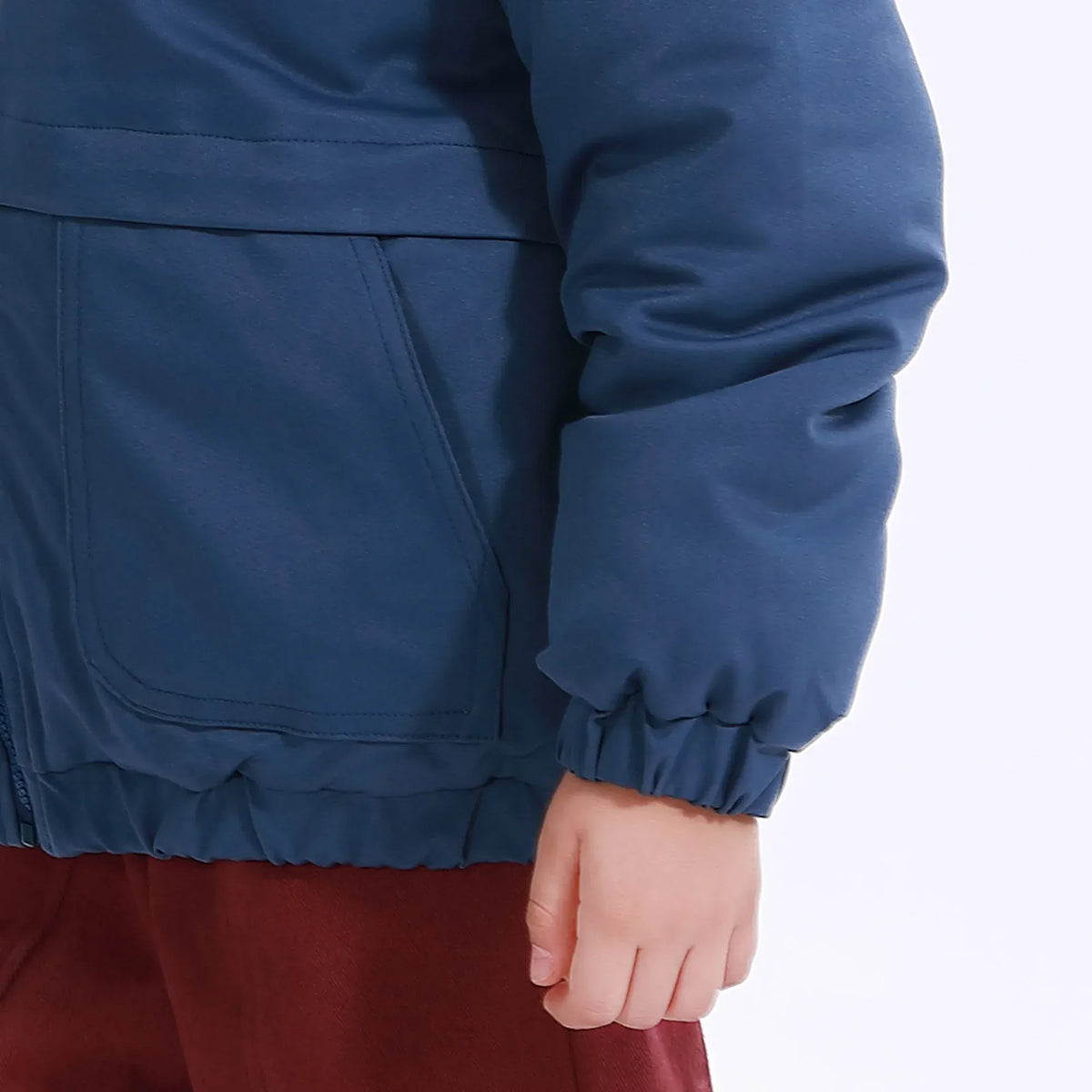 Casual Plain Jacket for Boys Image