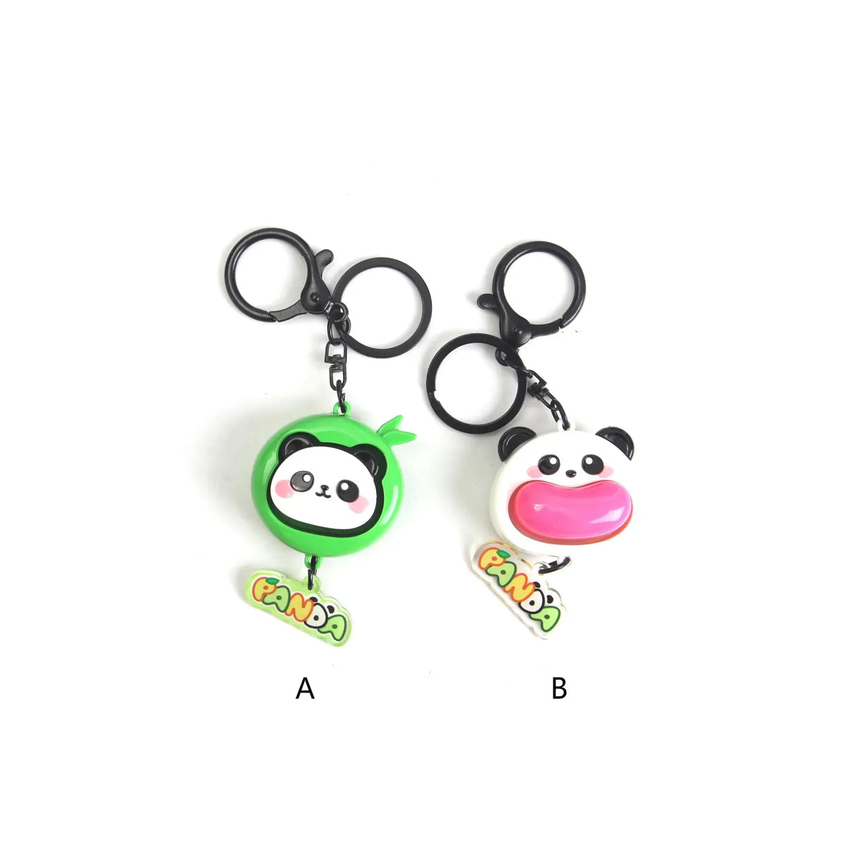 Free Green White Key Ring Image