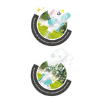 Large Unicorn Bubble Hand Pressure Fan Image