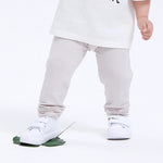 Gray Floral Street Look Leggings for Baby Girl Image