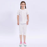 Embroidery Basic Leggings for Girls Image