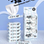 Mini Hand & Mouth Wet Wipes 64 pieces