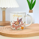330Ml Flower Mug Multi Shapes Design Image