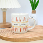 330Ml White 4 Mug Multi Shapes Design Image