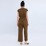 Casual Plain Overalls for Women