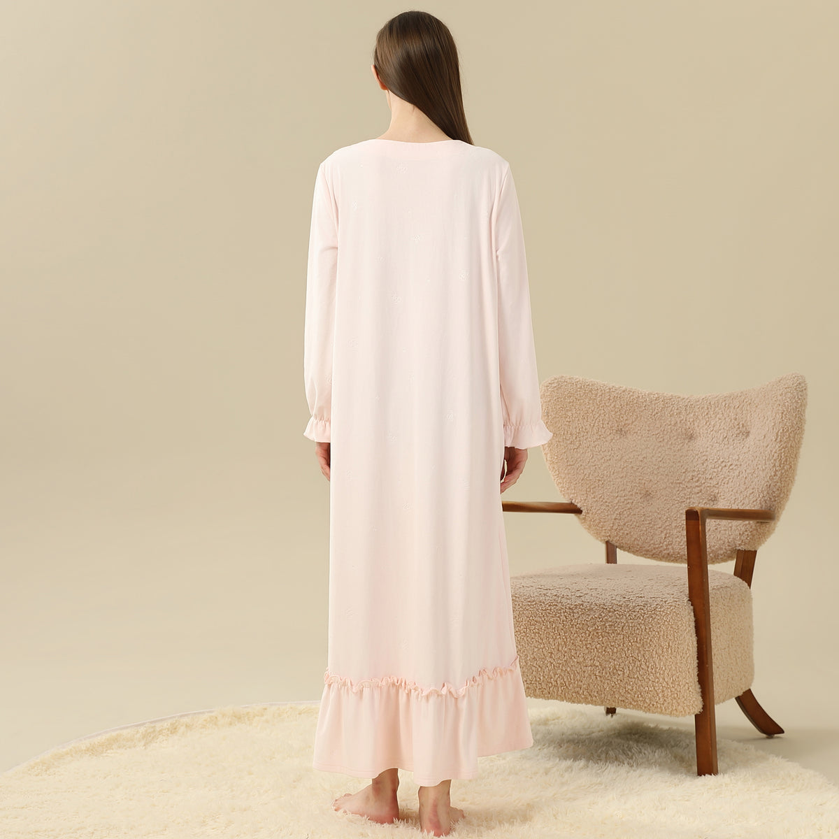laced PajamaDress For Women