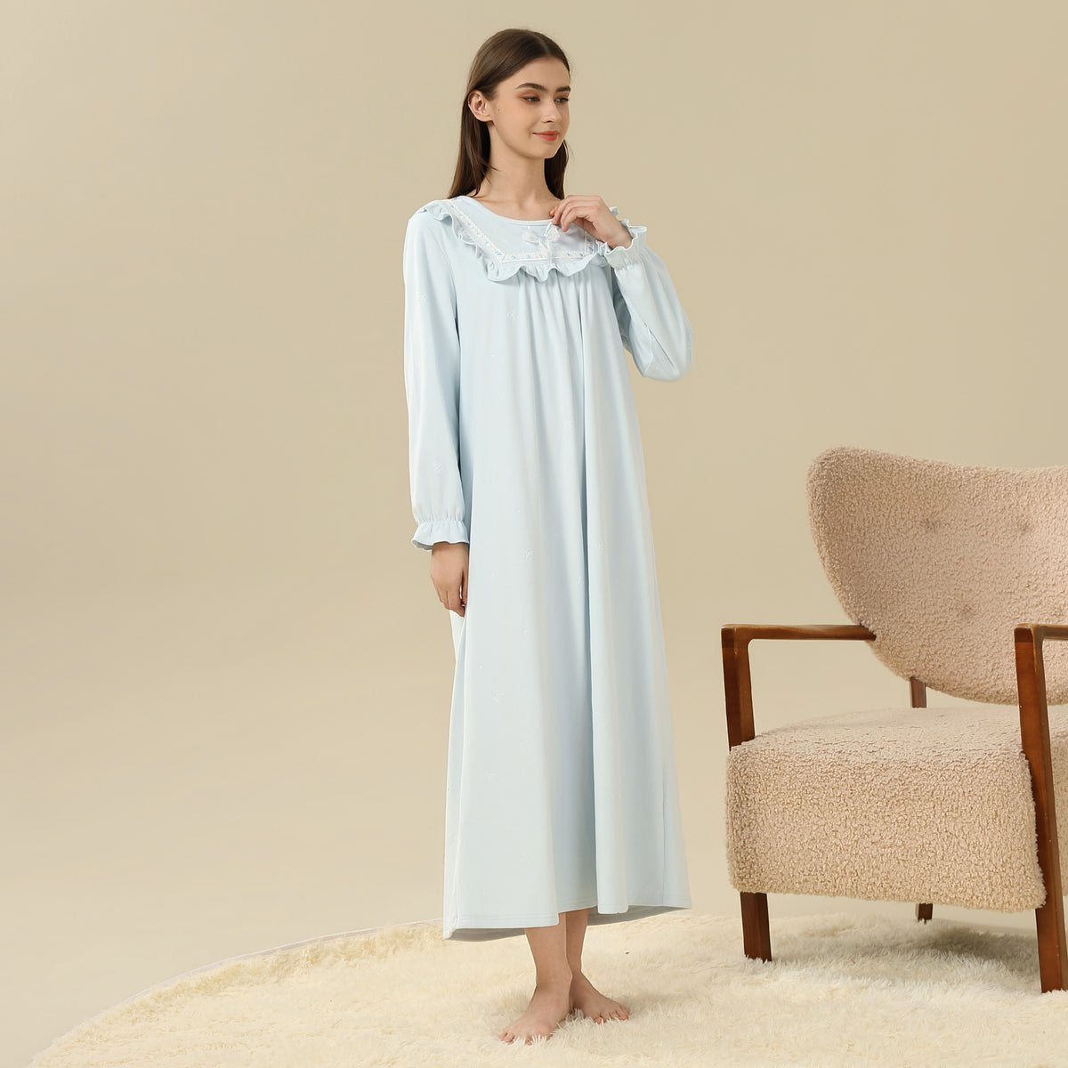 Printed PajamaDress For Women
