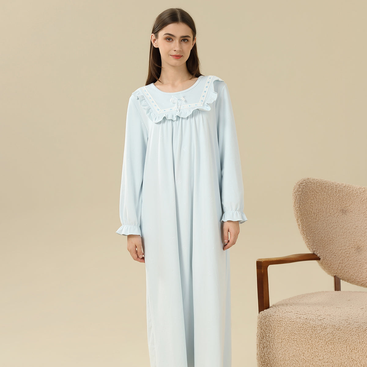 Printed PajamaDress For Women