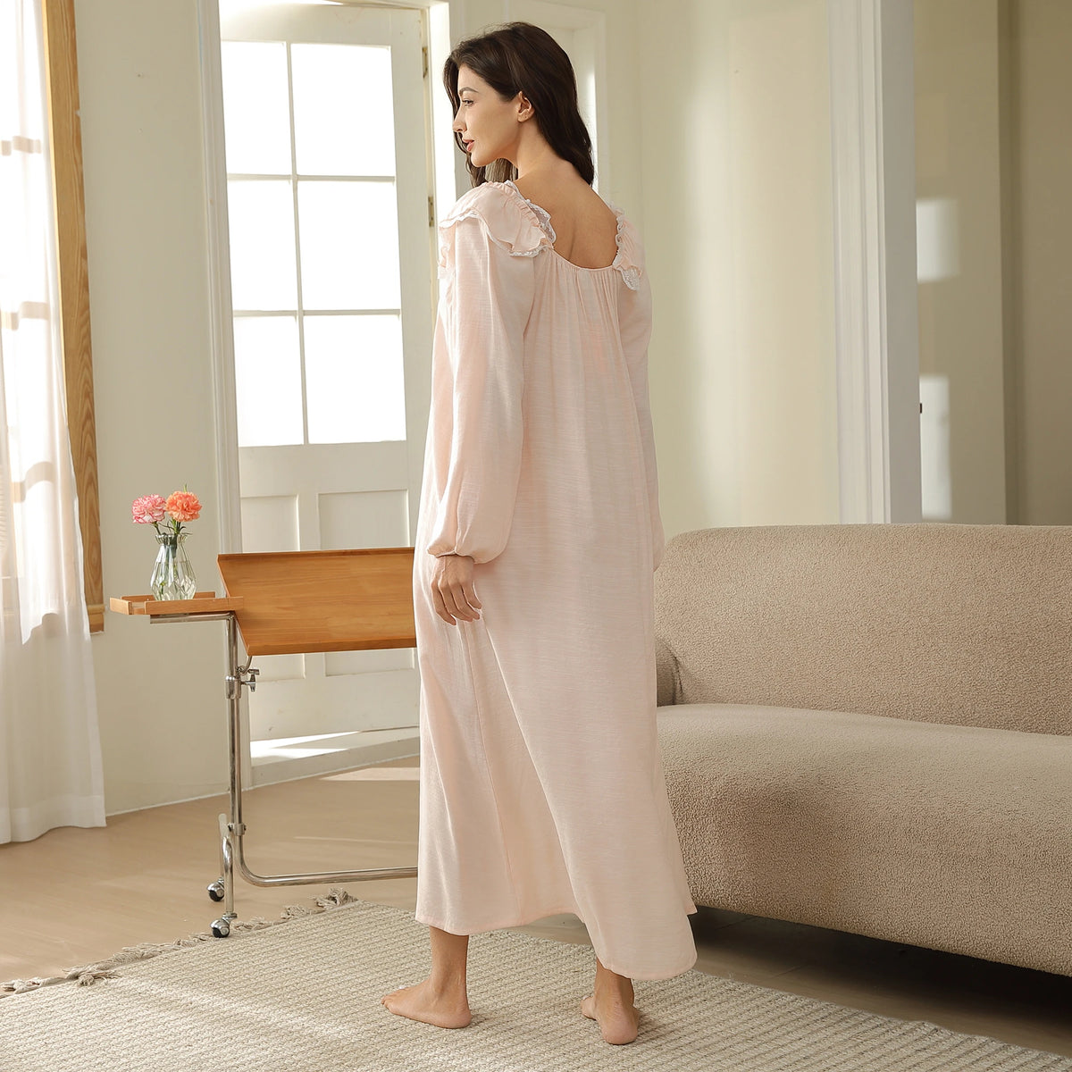 Floral Pajama Dress For Women