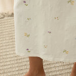 بيجاما مزينة بالزهور للنساء