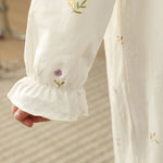 بيجاما مزينة بنمط الزهور للبنات