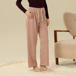Checked PajamaPants For Women