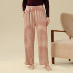 Checked PajamaPants For Women