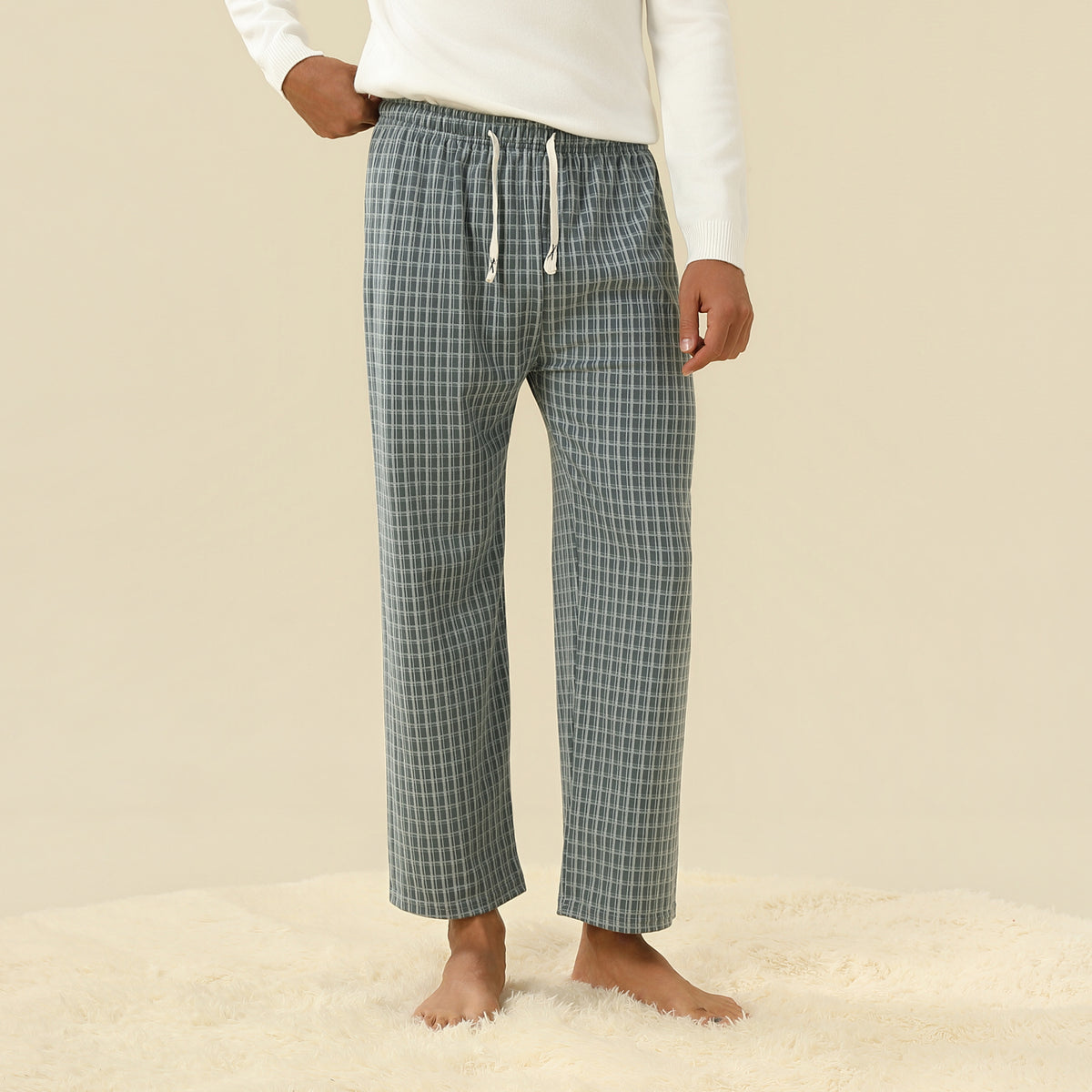 Checked Pajama Pants For Men