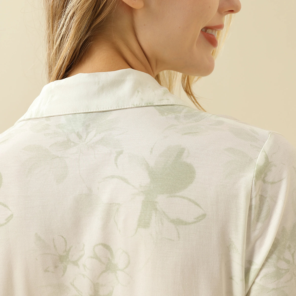 Floral Pajama Set 2Pc For Women